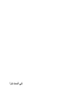 إني أنست ناراً