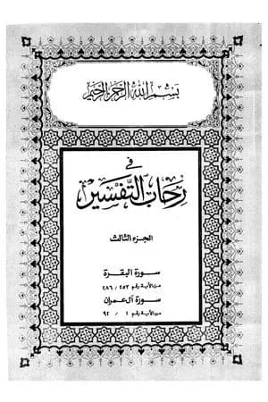 في رحاب التفسير - الجزء الثالث