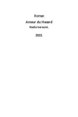 Amour du Hasard