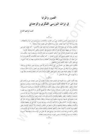 الصور والمرايا في تراث النورسي الفكري والوجداني
